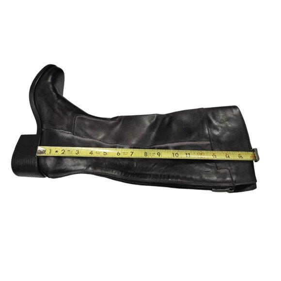 Emanuele Crasto Leather Knee High Boots Women’s EU 40 US 9 Italian Made - Picture 9 of 10